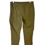 JM Collections Size M Womens Olive Straight Leg Pants Medium Imported Green Photo 2