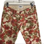 Paige Skyline Ankle Peg Floral Jeans Size 26 Photo 5