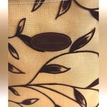 Blumarine velvet leaf logo tote y2k bag purse vtg tan boho large casual fall Brown Photo 1