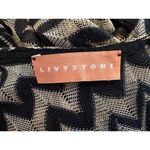 Livystone Black Gold Striped Sheer Beach Coverup Size Small Photo 1