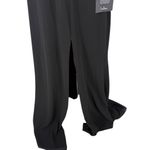 Lulus NWT Captured Your Heart Black Halter Maxi Dress High Slit Formal Sz Large Photo 11