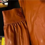 Anthropologie Faux Leather Midi Dress Photo 5