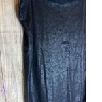 Torrid  Skirt Womens 3 Black Midi Full Zip Asymmetrical Nylon Stretch EUC Photo 2