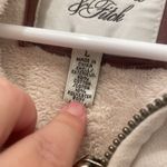 Abercrombie & Fitch cream sherpa long sleeves cotton jacket comfy large Photo 2