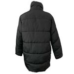 Lucky Brand  Black High Neck Long Sleeve Button Zip Quilted Puffer Coat Jacket M Photo 1