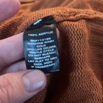 Verve Ami  women’s orange open cardigan sweater size xlarge. Photo 3