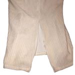 ASOS NWT DESIGN White Ribbed Midi Dress Puff Sleeve Open Back Sweetheart Sz US 6 Photo 12