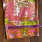 Trina Turk  100% Cotton Bermuda Shorts Groovy Colorful Made in USA Photo 8