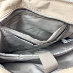 VASCHY Beige Quilted Tote Bag with zipper Tan Photo 7