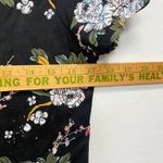 Workshop Republic Clothing Dark Floral Print Short Sleeve Tunic Top - Size S Photo 4