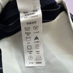 Rimless Pants Womens 4 Navy Blue White Skinny Leg Career Office Workwear Casual Photo 7