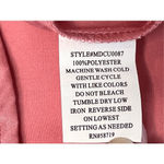 Elementz Rose Ruffled Vneck Sleeveless Blouse XL Modern Flowy Top Silky Preppy Photo 7