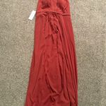 Azazie NWT  Hunter Dress in Terracotta | Size: A16 Photo 0