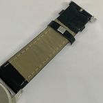 FYZZ Watch Love Forever Heart Round Silver Toned 40mm Face black leather runs Photo 4