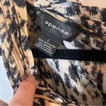 Leopard Trending Tank Top Vintage Spense Size Large Buttoned Neckline at back​​​ Brown Photo 1