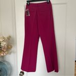 Uniqlo Fuchsia Pink Cropped Straight Leg Dress Pants Slacks Trousers Size 25 NWT Photo 2