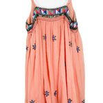 Boston Proper NWOT Embellished Beaded Swing Dress Sleeveless Orange Size XS NEW Photo 9