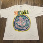 Urban Outfitters  White Nirvana Tee Photo 1