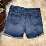 Madewell  denim cut off w/ faux leather pockets sz 26 Photo 1