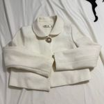 Elegant Cream Women's Jacket In S Photo 7