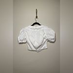 House Of CB Augusta Scalloped-Collar Stretch-Cotton Top Photo 9