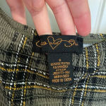 NWT | Coco &‎ Shay women’s green plaid patterned puff sleeve dress — small Photo 3