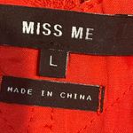 Miss Me  Red Floral Dress Photo 4