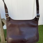 Coach Vintage  9132 Crossbody Shoulder Bag Chocolate Brown Color Slim S‎ Photo 0