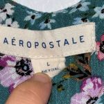 Aeropostale  Green Floral Dress Photo 2