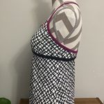 Nike  women’s black/white/purple tankini top size M Photo 4