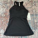 Lucy Active NWT Strong is Beautiful Black Bra Tank Mesh Racerback Top Size Large Photo 5