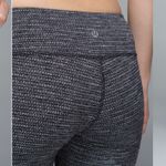 Lululemon  Wunder Under Pant in Coco Pique Black size 2 Photo 2