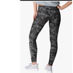 NFL Apparel Official Women's Raiders Leggings, Black/Gray, Large, NWT Black Photo 1