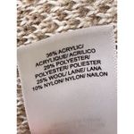 Lucky Brand  Neutral Tan Camo Wool Blend Sweater Size L EUC!! Photo 4