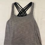 Lululemon ‎ Wild Tank in Heathered Gray Sz 4 Photo 3