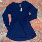 Anthropologie Hooded V-neck Sweater Dress Photo 3