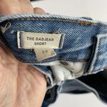 Madewell Size 26 Dad Jean Short Button Fly High Rise Cut Off Photo 2