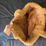 PINK - Victoria's Secret PINK VS Tan Sherpa Tote Bag Photo 1