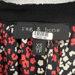 Rag and Bone Rag‎ & Bone Silk Floral Print Button Down Long Sleeve Blouse Top XS Photo 4