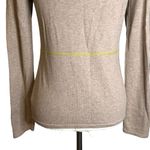 Royal Robbins  Abstract Leaves Tan Knit‎ Button-Up Cardigan Small ROYC-531 Cotton Photo 8
