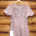 Mac Duggal 50665 Womens Embroidered High Neck Cap Sleeve A Line Gown Photo 11