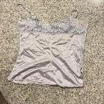 Macy's lavender lace cami tank top Photo 3