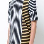 Fine Cotton Striped Black and Yellow T Photo 0