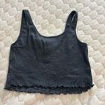 Aeropostale  Dark Grey Ribbed Lounge Tank  Photo 3