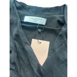 M.M. LaFleur Morgan Black Long Sleeve Wrap Dress Career Office Chic Size 10 Photo 5