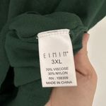 Eimin Women’s Forest Green Stretch V Neck Swester Vest Size 3XL Preppy‎ Oxford Photo 5