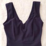 Windsor dark blue plunge bodycon cocktail dress Photo 5