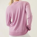 Athleta Sunrise V-Neck Sweatshirt Sz S Photo 1