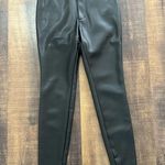 House Of CB  Cora Black Matte Vegan Leather Stretch Pants Size Medium Photo 9