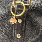 Kate Spade  New York Larchmont Avenue Black Pebbled Leather Penny Tote Purse Photo 9